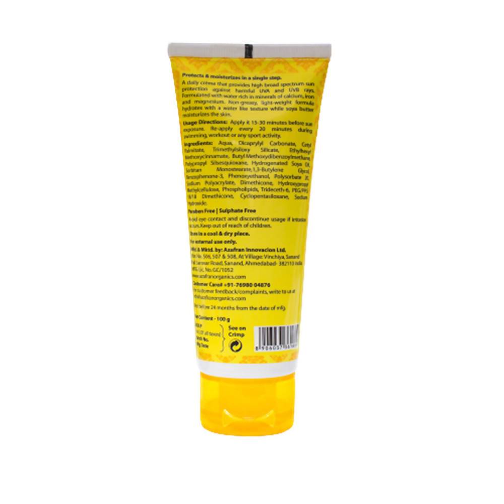 Azafran Organics D’fend SPF 30+ Creme - Distacart