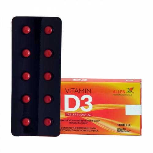 Allen Homeopathy Vitamin D3 Tablets