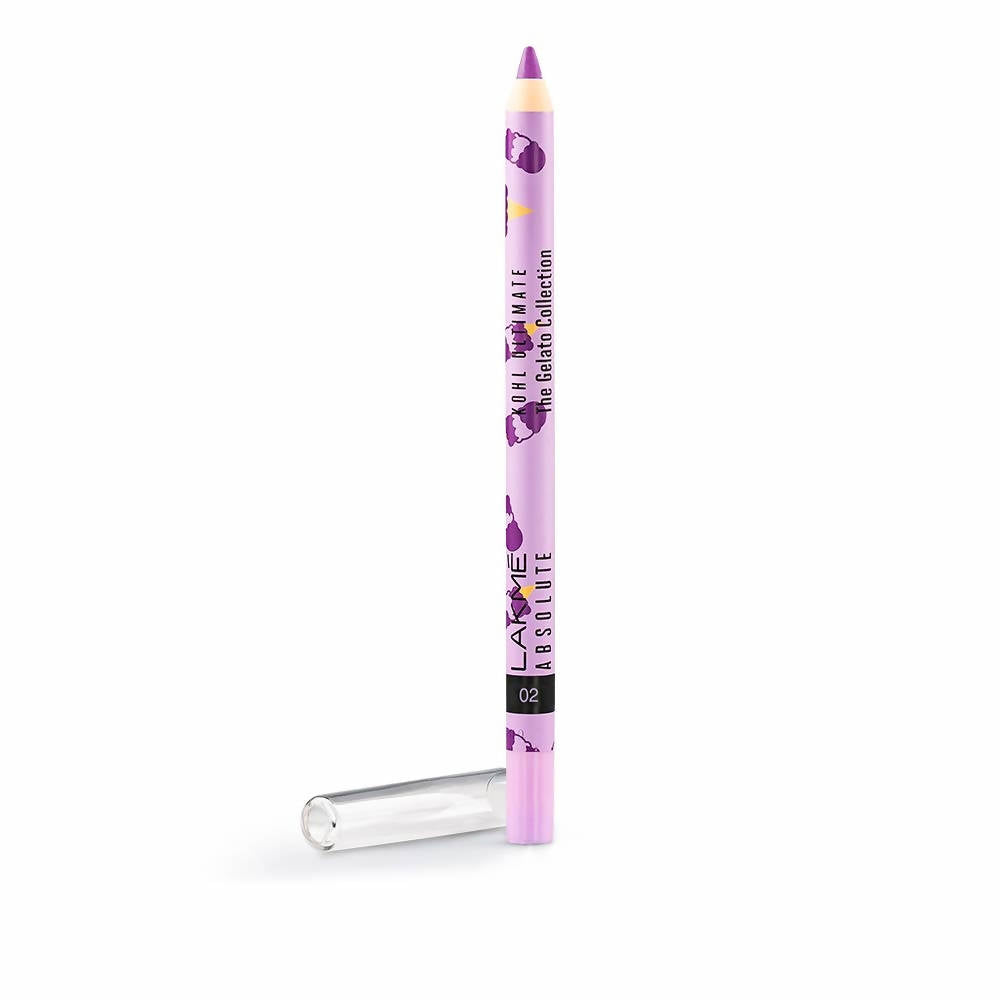 Lakme Absolute Kohl Ultimate The Gelato Collection 02 - Blackcurrant - Distacart