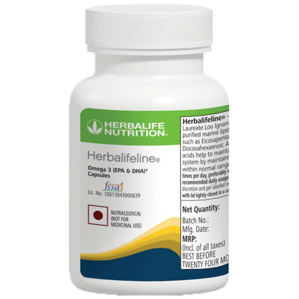 Herbalife Herbalifeline Softgels Capsules - Distacart