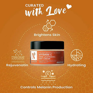 NutriGlow Advanced Organics Vitamin C Skin lightening Day Cream - Distacart