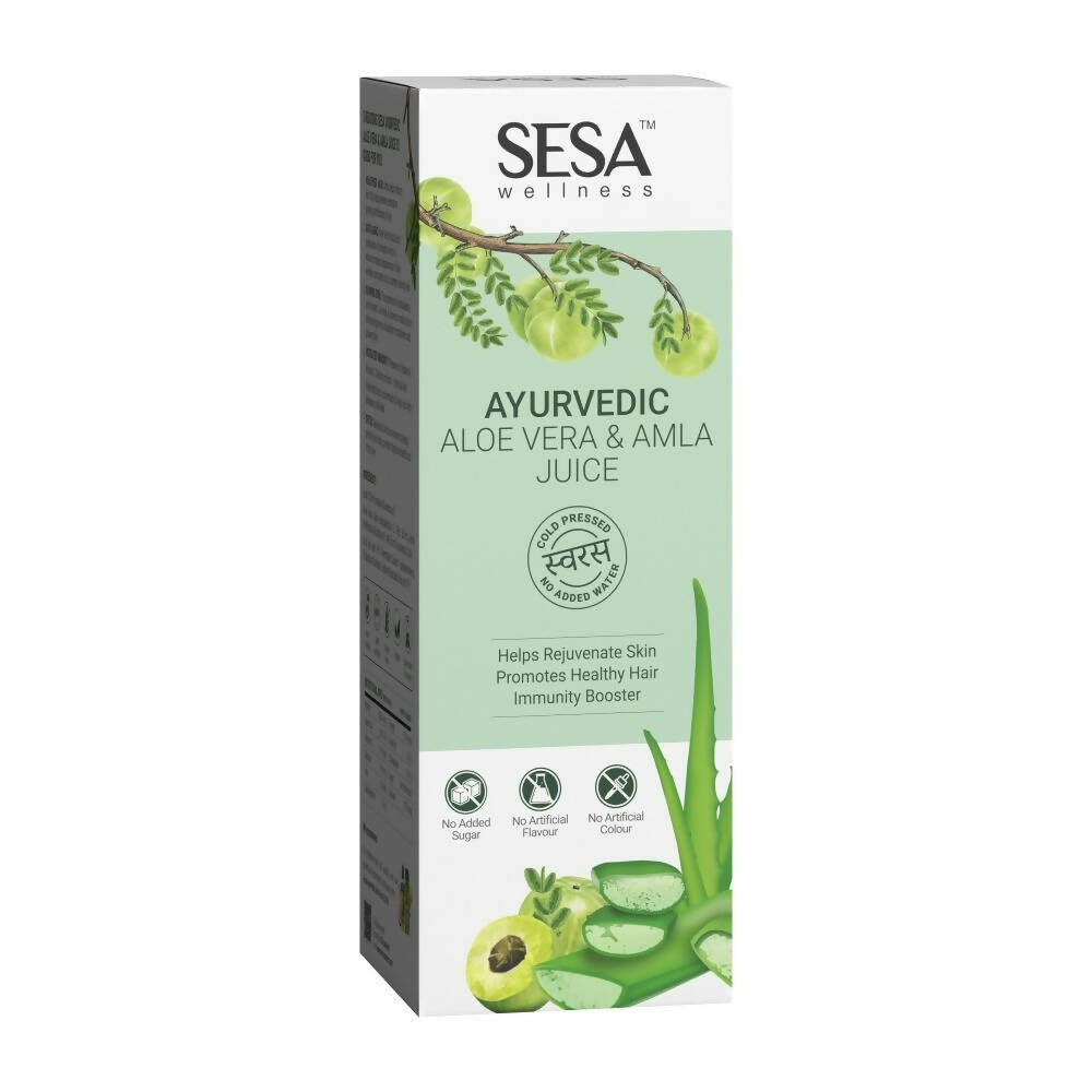 Sesa Wellness Ayurvedic Aloe Vera & Amla Juice - Distacart