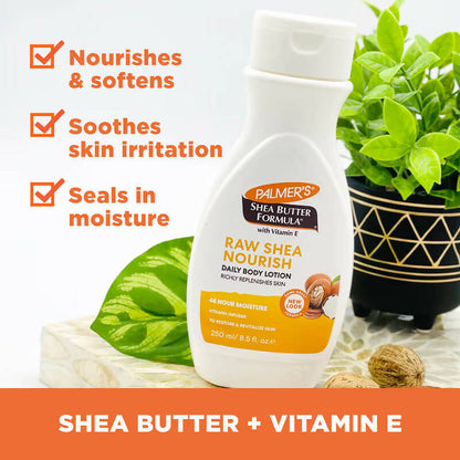 Palmer's Raw Shea Butter Daily Body Lotion - Distacart