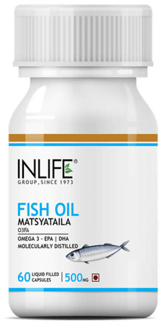 Inlife Fish Oil 500 MG Capsules