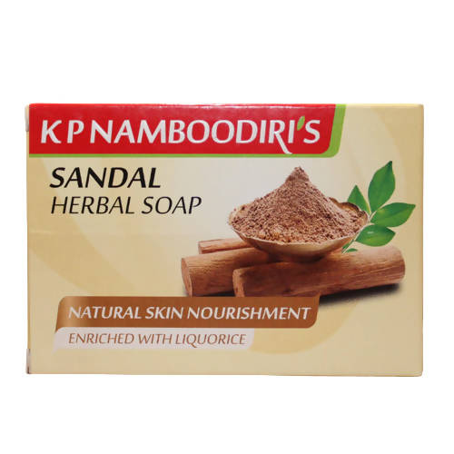 Kp Namboodiri's Sandal Herbal Soap - Distacart