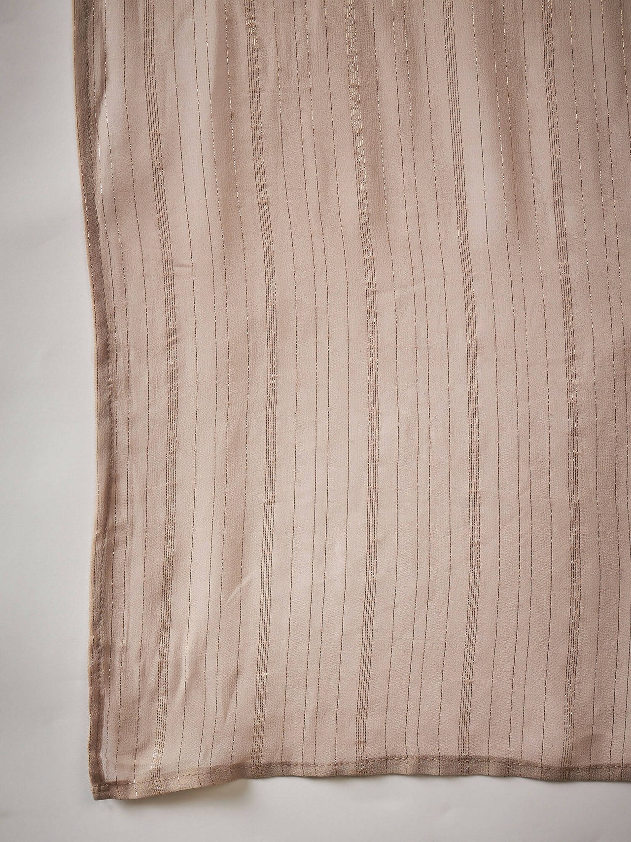 Light Brown Georgette Handwork Unstitched Dress Material - Hanika - Distacart