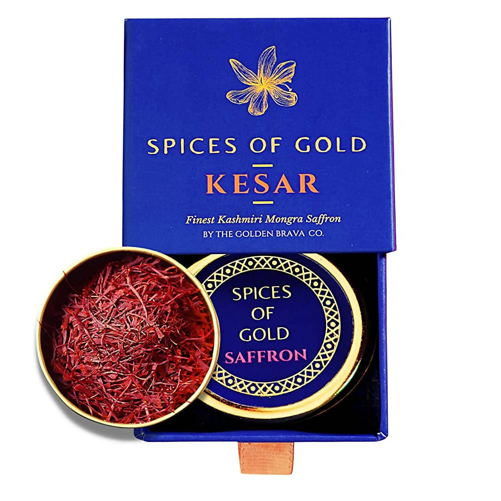 Spices Of Gold Original Kashmiri Mongra Saffron - Distacart