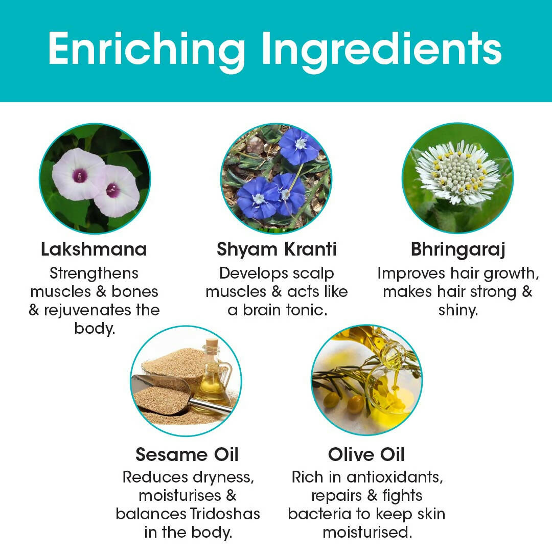 TAC - The Ayurveda Co. Dashapushpadi Ayurvedic Baby Massage Oil - Distacart