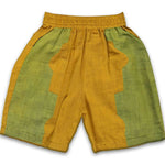 Thumbnail for Mhyssa Nero Half Sleeve Yellow T-shirt with Shorts Set For Kids - Distacart