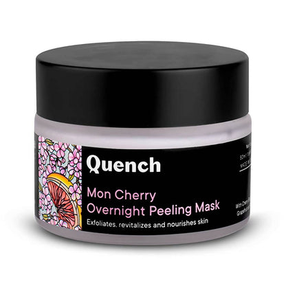 Quench Botanics Mon Cherry Overnight Peeling Mask - Distacart