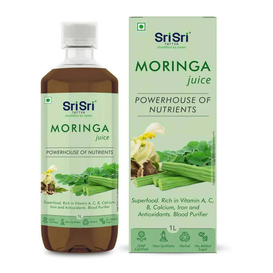 Sri Sri Tattva Moringa Juice - Powerhouse of Nutrients - Distacart