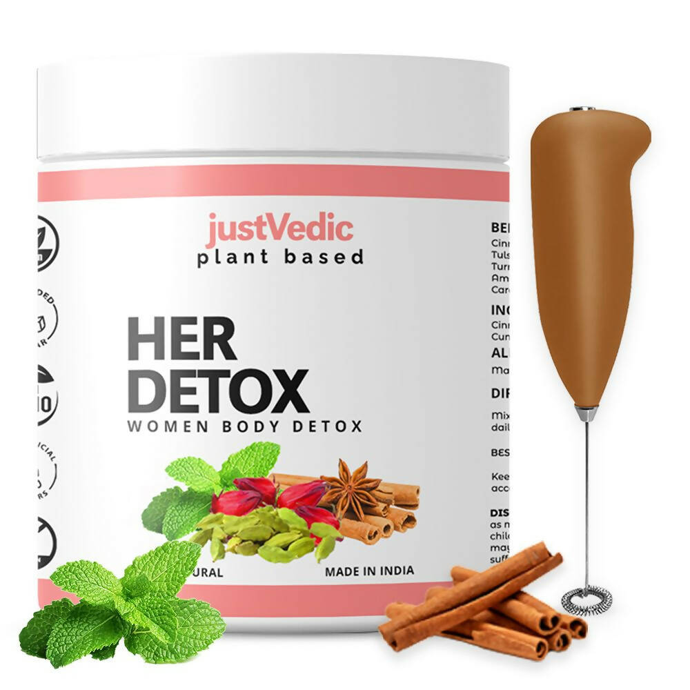 Just Vedic Her Detox Drink Mix - Distacart