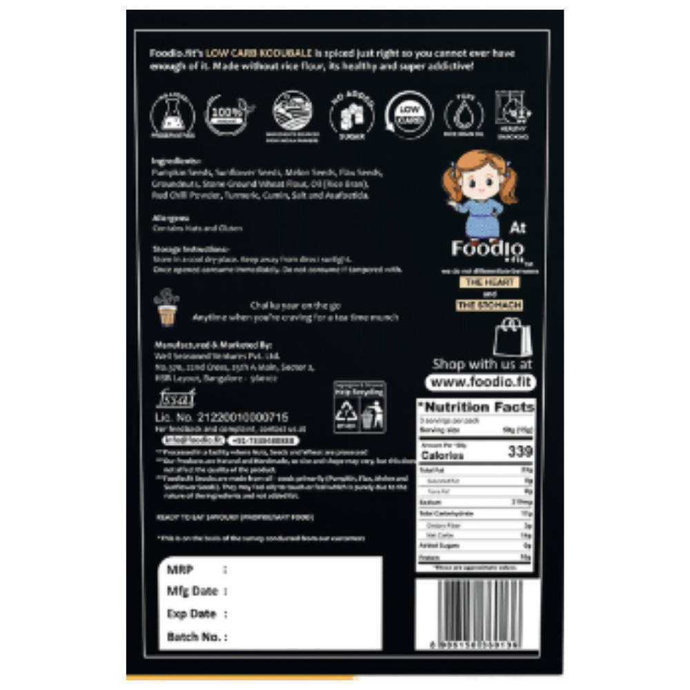 Foodio Low Carb Kodubale - Distacart
