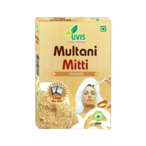 UVIS Herbal & Beauty Multani Mitti Powder - Distacart