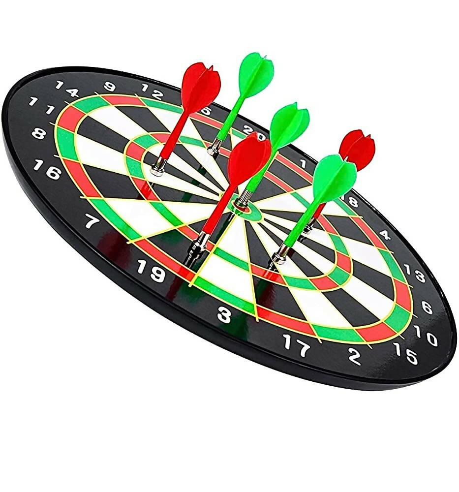 Kipa Gaming Dart On: Magnetic Dart Board Game- Bullseye Dart Board with 6 pcs Safe Darts for Indoor and Outdoor Game - Distacart