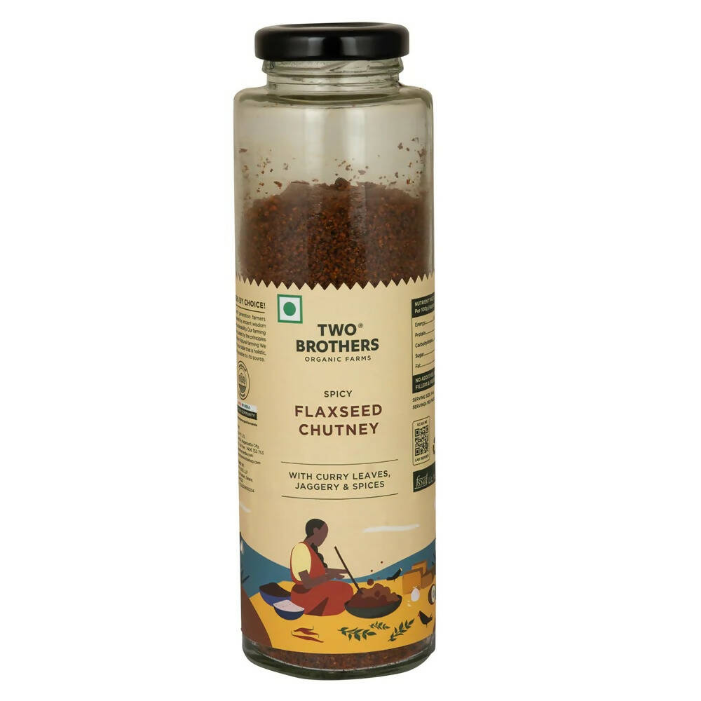 Two Brothers Organic Farms Flax Seed Chutney - Distacart