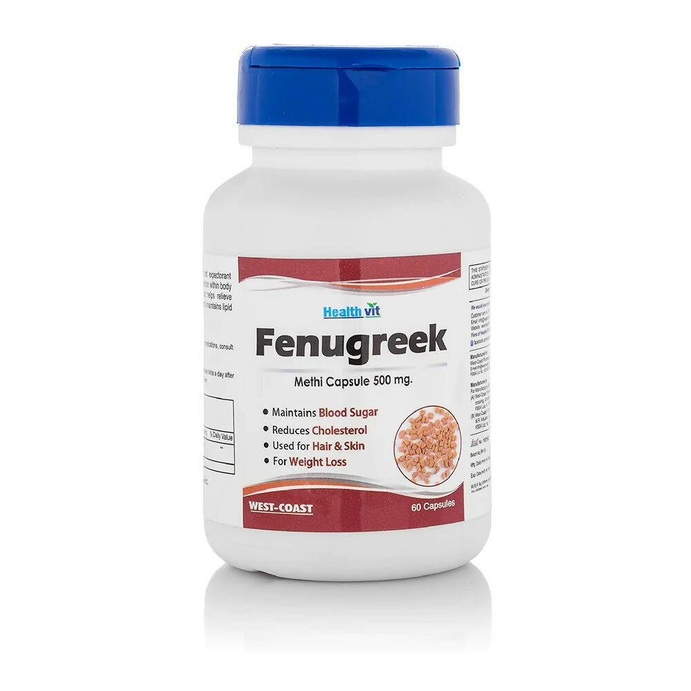 Healthvit Fenugreek Capsules - Distacart