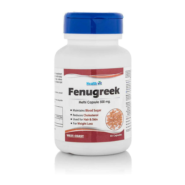 Healthvit Fenugreek Capsules - Distacart