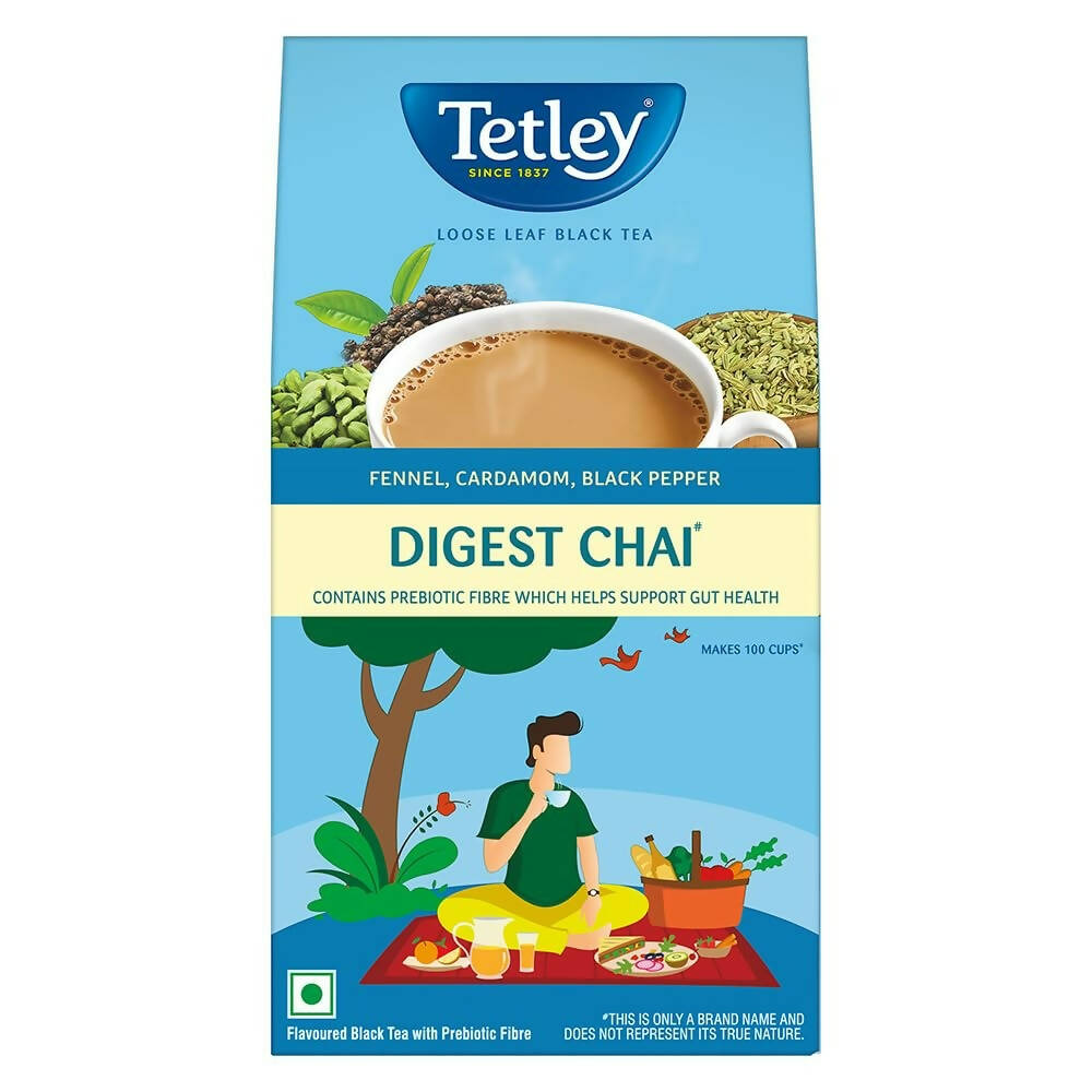 Tetley Digest Chai Loose Leaf Black Tea - Distacart