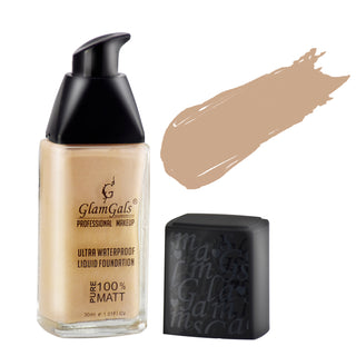 Glamgals Ultra Water Proof Liquid Foundation (Beige Natural) - Distacart
