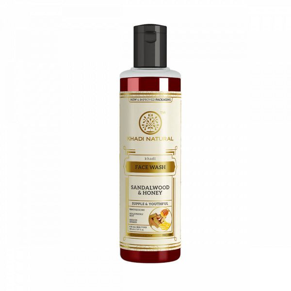 Khadi Natural Sandalwood & Honey Face Wash