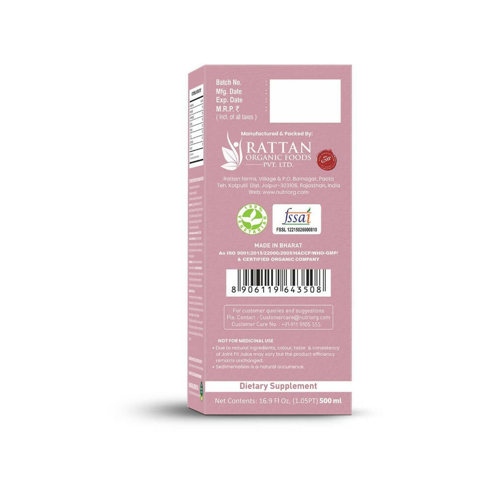 Nutriorg Joint Fit Juice - Distacart