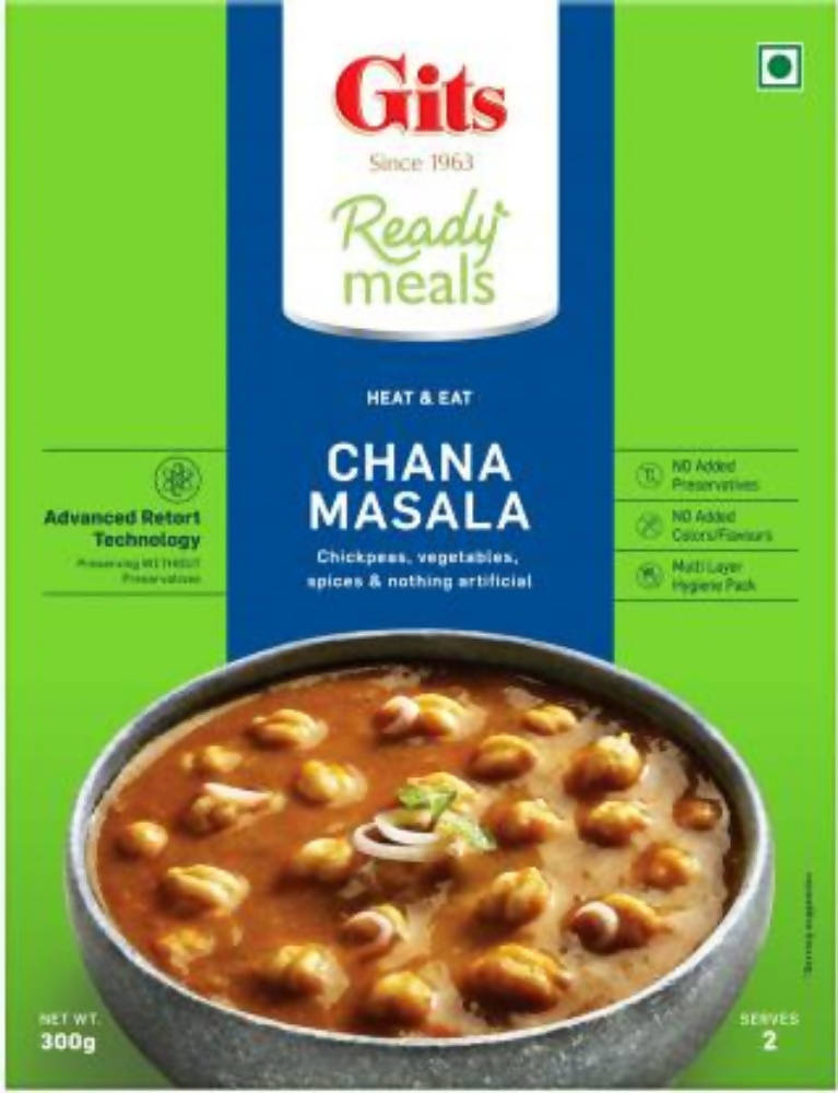 Gits Ready Meals Heat & Eat Chana Masala - Distacart