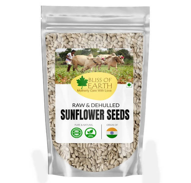 Bliss of Earth Raw & Dehulled Sunflower Seeds - Distacart