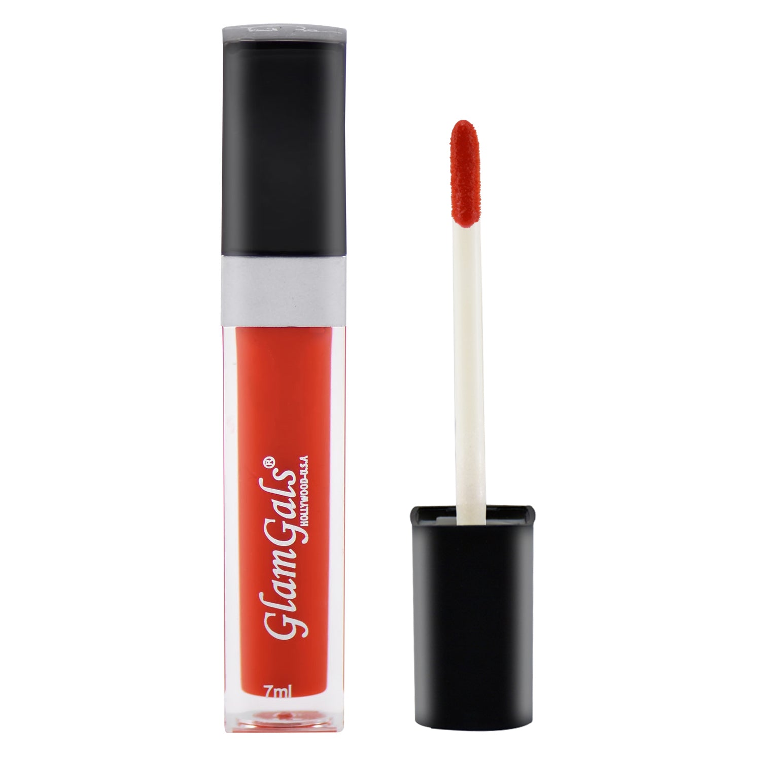 Glamgals Hollywood-U.S.A Diamond Lipgloss, Raven Red - Distacart