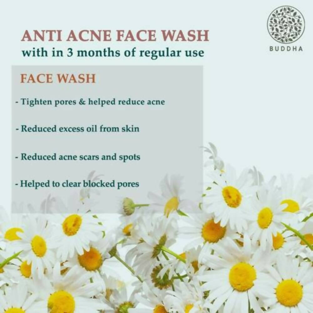 Buddha Natural Anti Acne Face Wash - Distacart