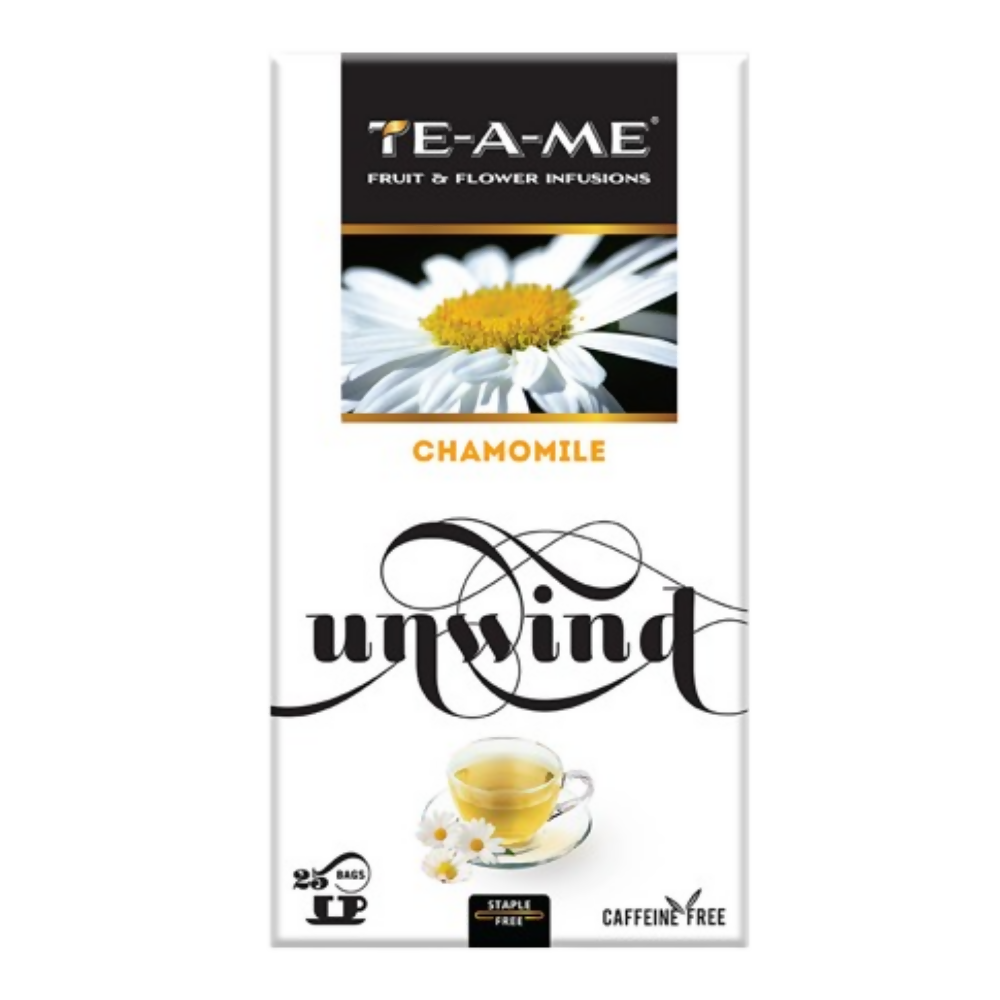 TE-A-ME Unwind Chamomile Herbal Tea Bags - Distacart