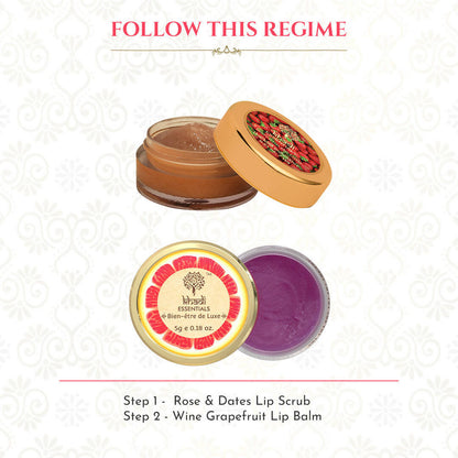 Khadi Essentials Wine Grapefruit Lip Balm - Distacart