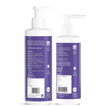 BeBodywise Keratin Shampoo and Conditioner - Distacart