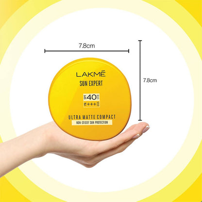 Lakme Sun Expert Ultra Matte Spf 40 PA+++ Compact - Distacart