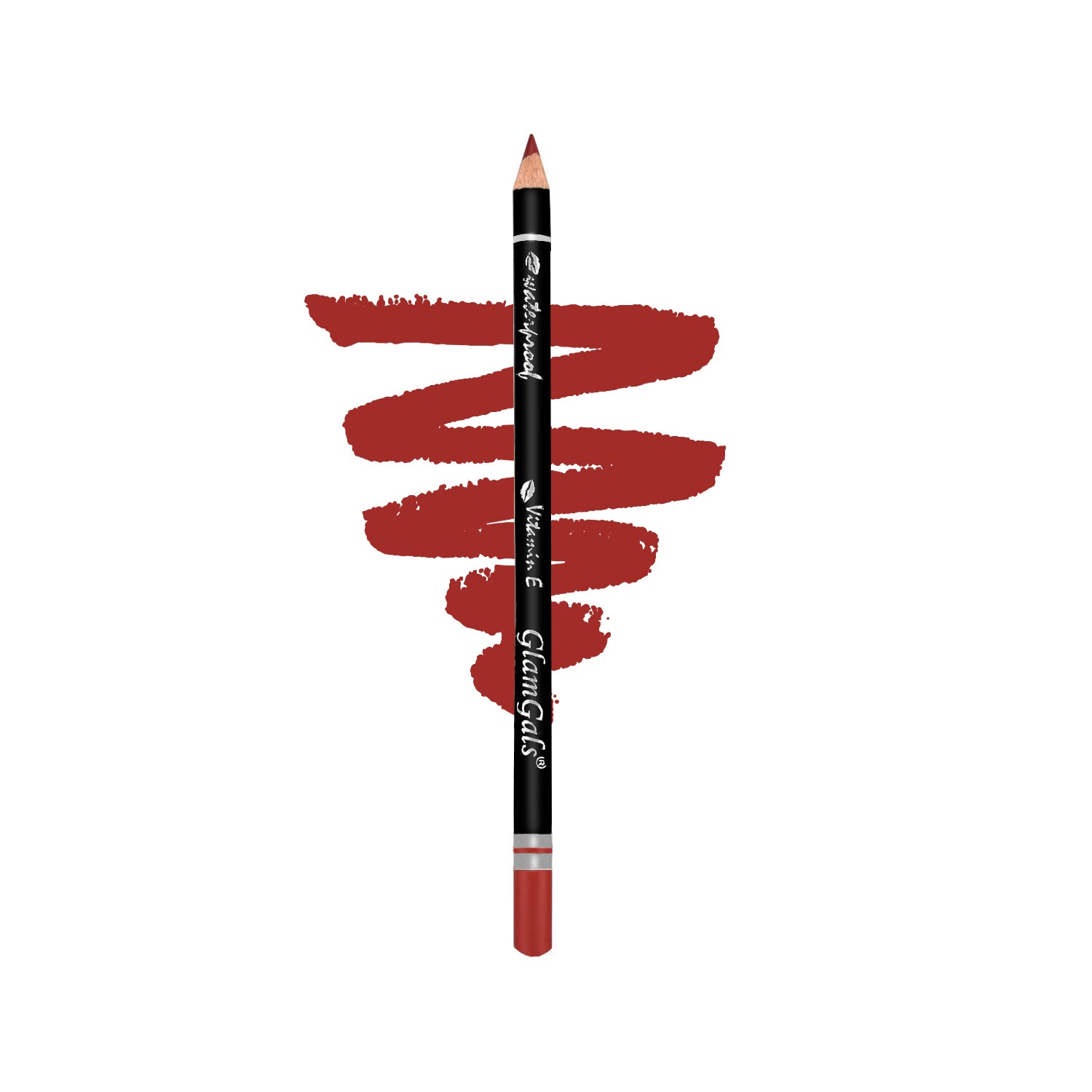 Glamgals Hollywood-U.S.A Lip Liners (Maroon) - Distacart