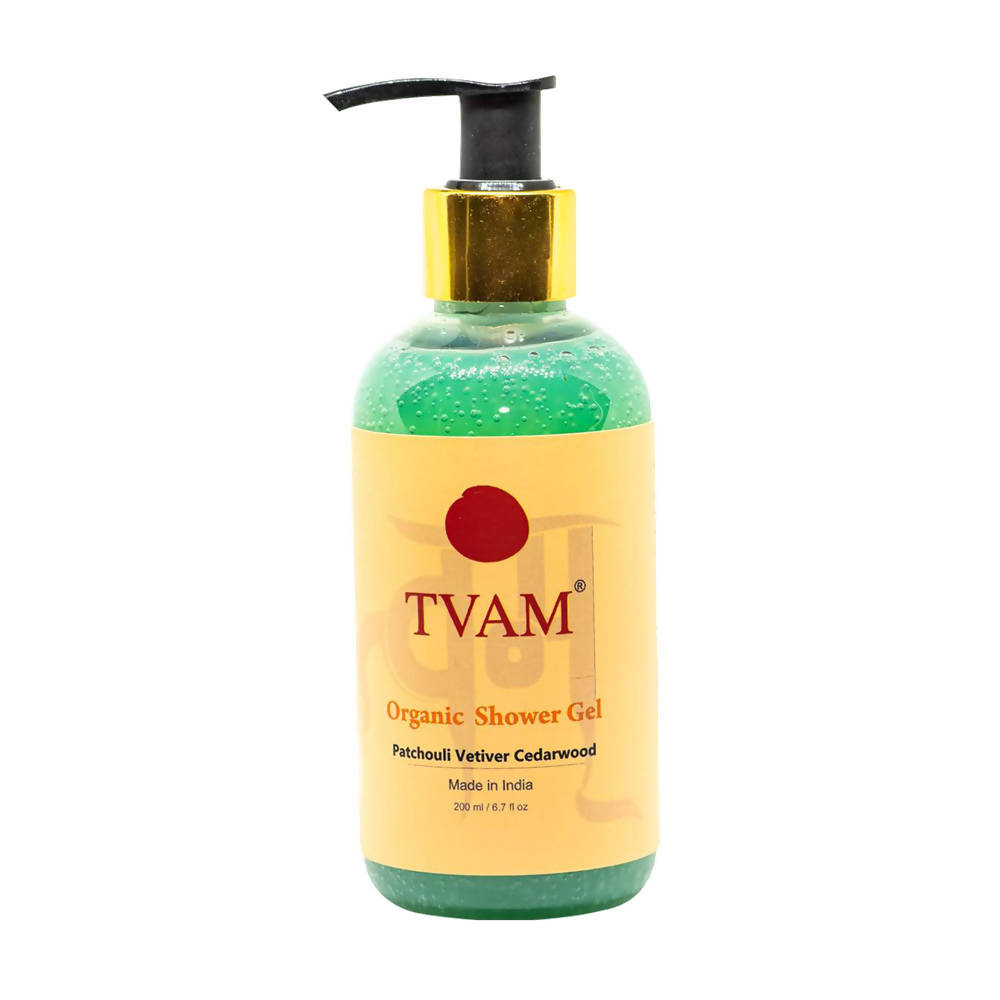 Tvam Patchouli Vetiver Cedarwood Shower Gel - Distacart