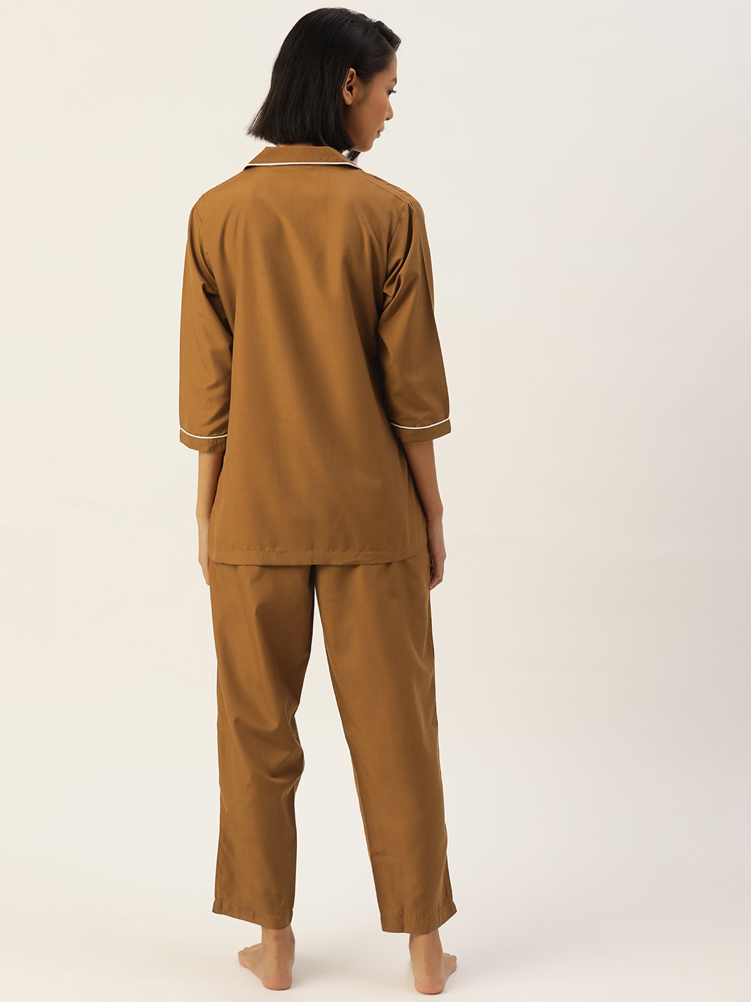 Jainish Women Brown Night suit ( LNS 001Brown ) - Distacart