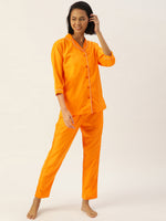 Thumbnail for Jainish Women Mustard Night suit ( LNS 001Mustard ) - Distacart