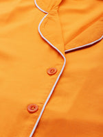 Thumbnail for Jainish Women Mustard Night suit ( LNS 001Mustard ) - Distacart