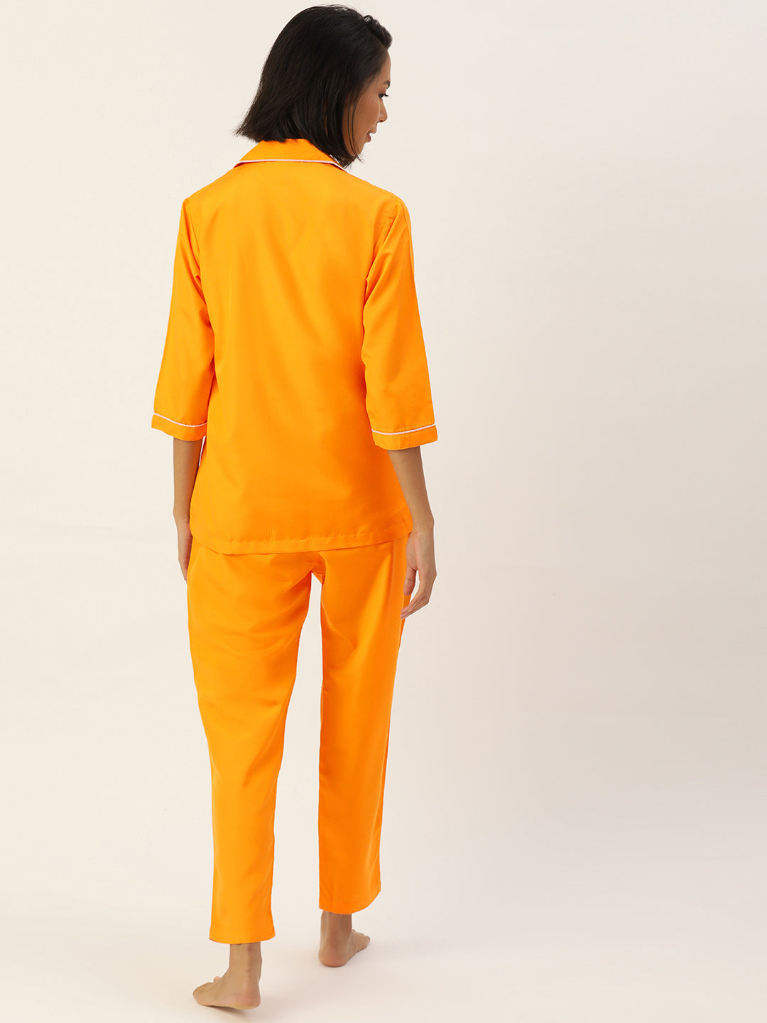Jainish Women Mustard Night suit ( LNS 001Mustard ) - Distacart