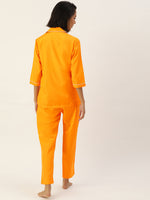 Thumbnail for Jainish Women Mustard Night suit ( LNS 001Mustard ) - Distacart