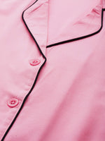 Thumbnail for Jainish Women Pink Night suit ( LNS 001Pink ) - Distacart