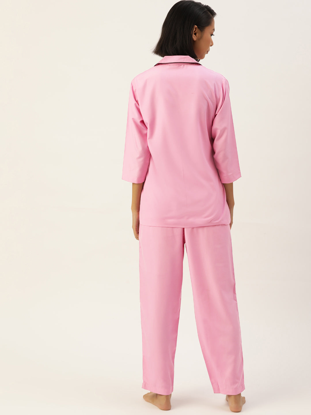 Jainish Women Pink Night suit ( LNS 001Pink ) - Distacart