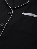 Thumbnail for Jainish Women Black Night suit ( LNS 002Black ) - Distacart