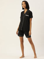 Thumbnail for Jainish Women Black Night suit ( LNS 002Black ) - Distacart