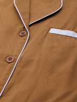 Thumbnail for Jainish Women Brown Night suit ( LNS 002Brown ) - Distacart
