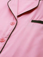 Thumbnail for Jainish Women Pink Night suit ( LNS 002Pink ) - Distacart