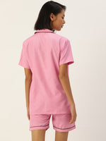 Thumbnail for Jainish Women Pink Night suit ( LNS 002Pink ) - Distacart