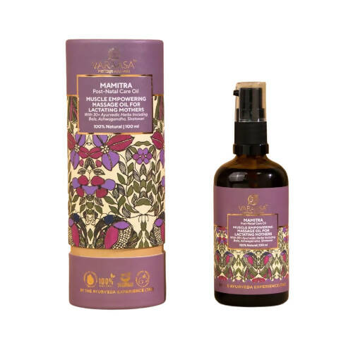Varaasa Mamitra Post-Natal Care Massage Oil - Distacart