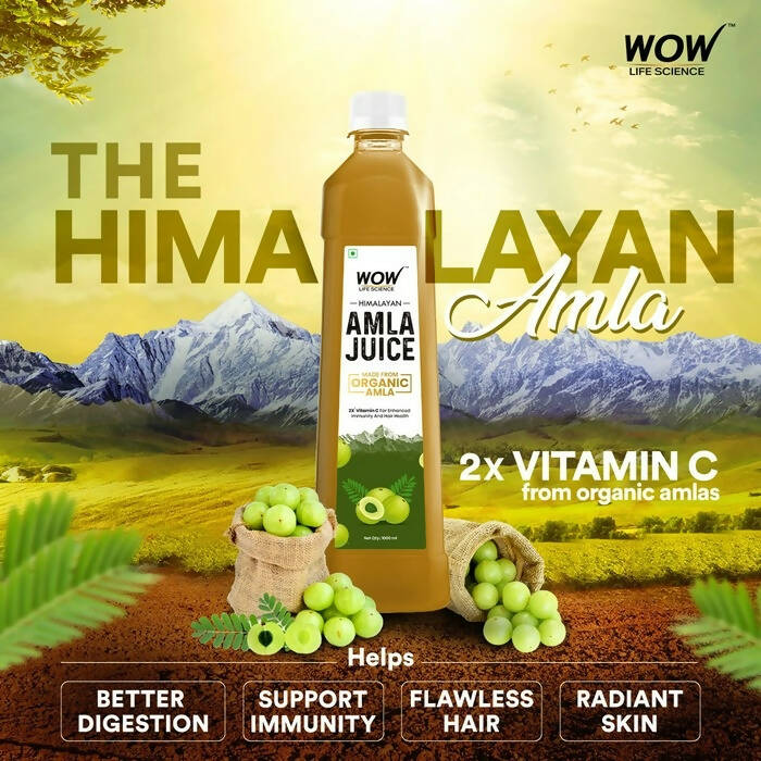 Wow Life Science Himalayan Amla Juice - Distacart